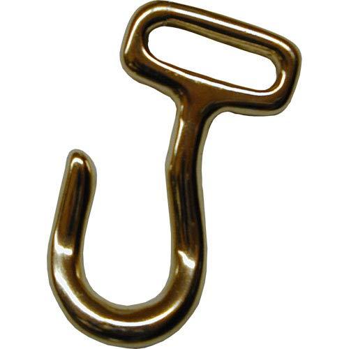 Outfitters Supply Outfitters Supply Solid Brass Decker Hooks for Pack Saddle, Set of Four Hooks, Makes Hanging Panniers from Your Decker Pack Saddle Bars Easier, Rust-Free and Will Last for Years
