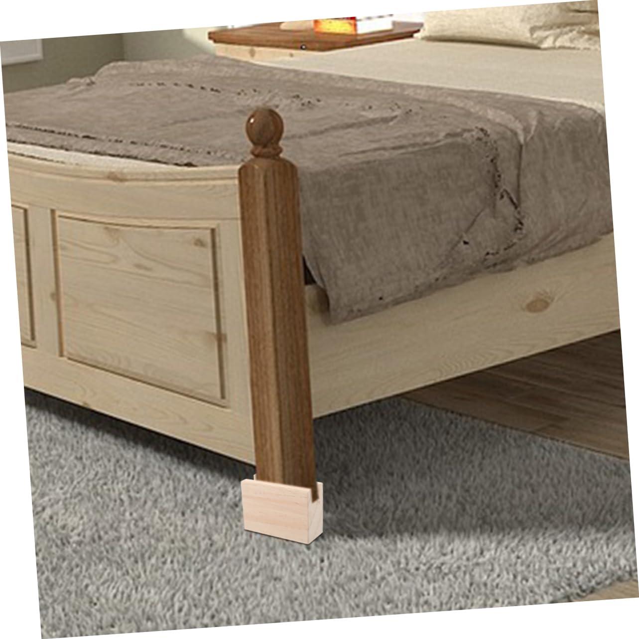 Angoily Angoily 2pcs Mattress Raiser Bed Raising Blocks Bed Lifters Bed Risers Heavy Duty Bed Lifts Risers Chair Riser Furniture Risers for Desk Legs Risers for Table Legs Couch Riser Table Riser