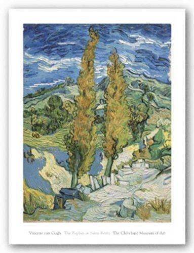 McGaw Graphics The Poplars at Saint-Rémy, 1889 by Vincent Van Gogh 27"x20" Art Print Poster