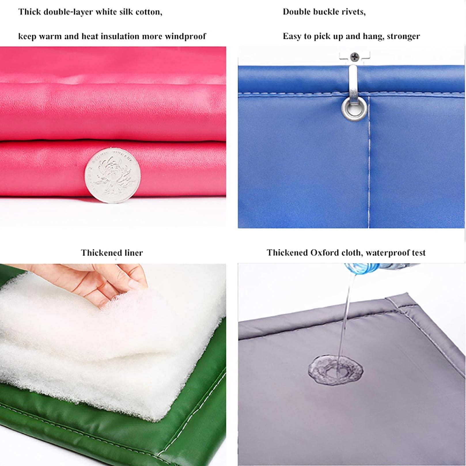 MMCJIES MMCJIES Doorway Curtains,Thermal Insulated Door Curtain,Screen Door,Insulation Blanket,Warm Windproof, Thicken Cotton Curtain,Household Soundproof Winter Full Size Customizable,Easy Install