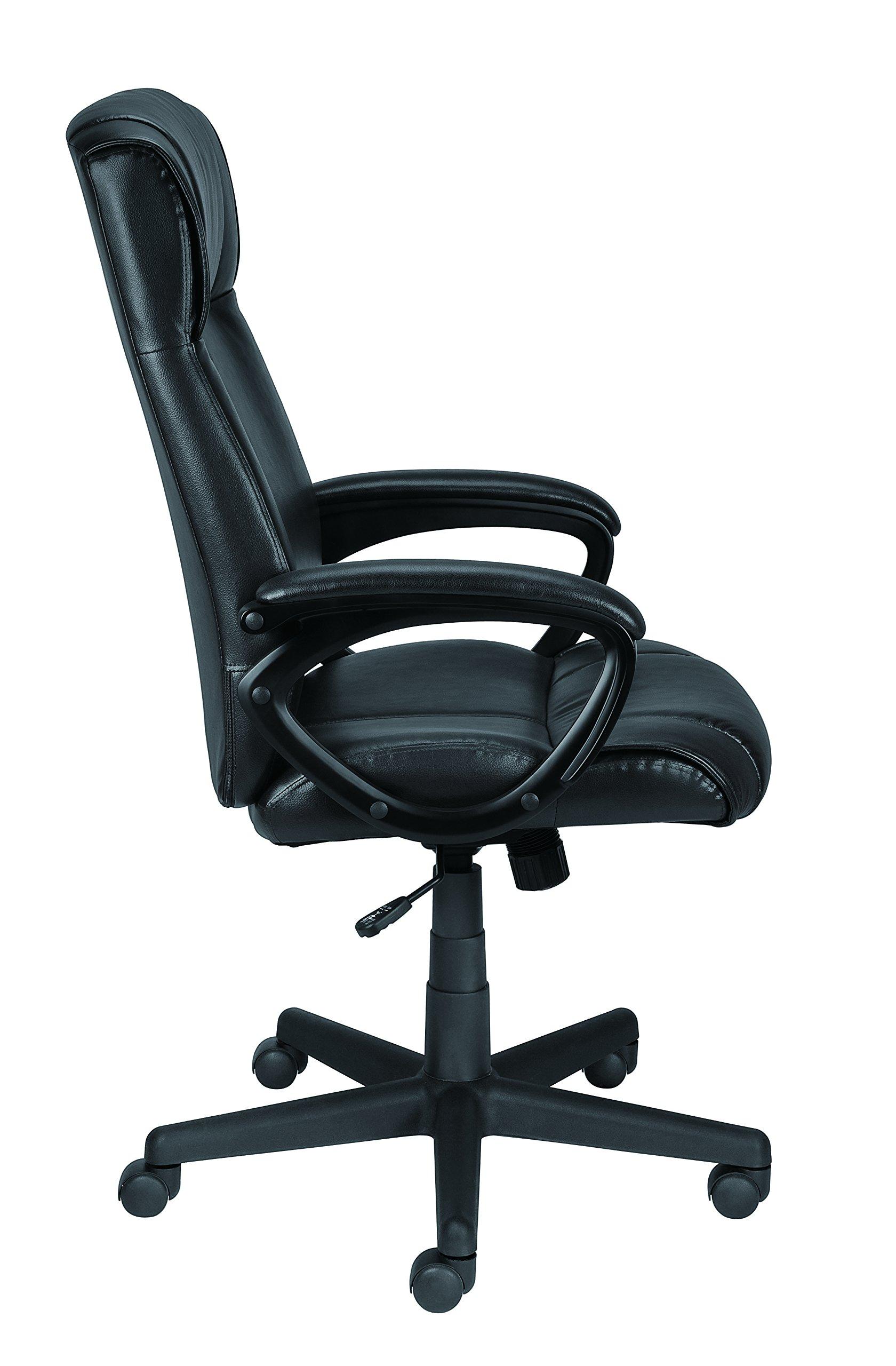 STAPLES STAPLES Turcotte Luxura High Back Executive Chair, Black