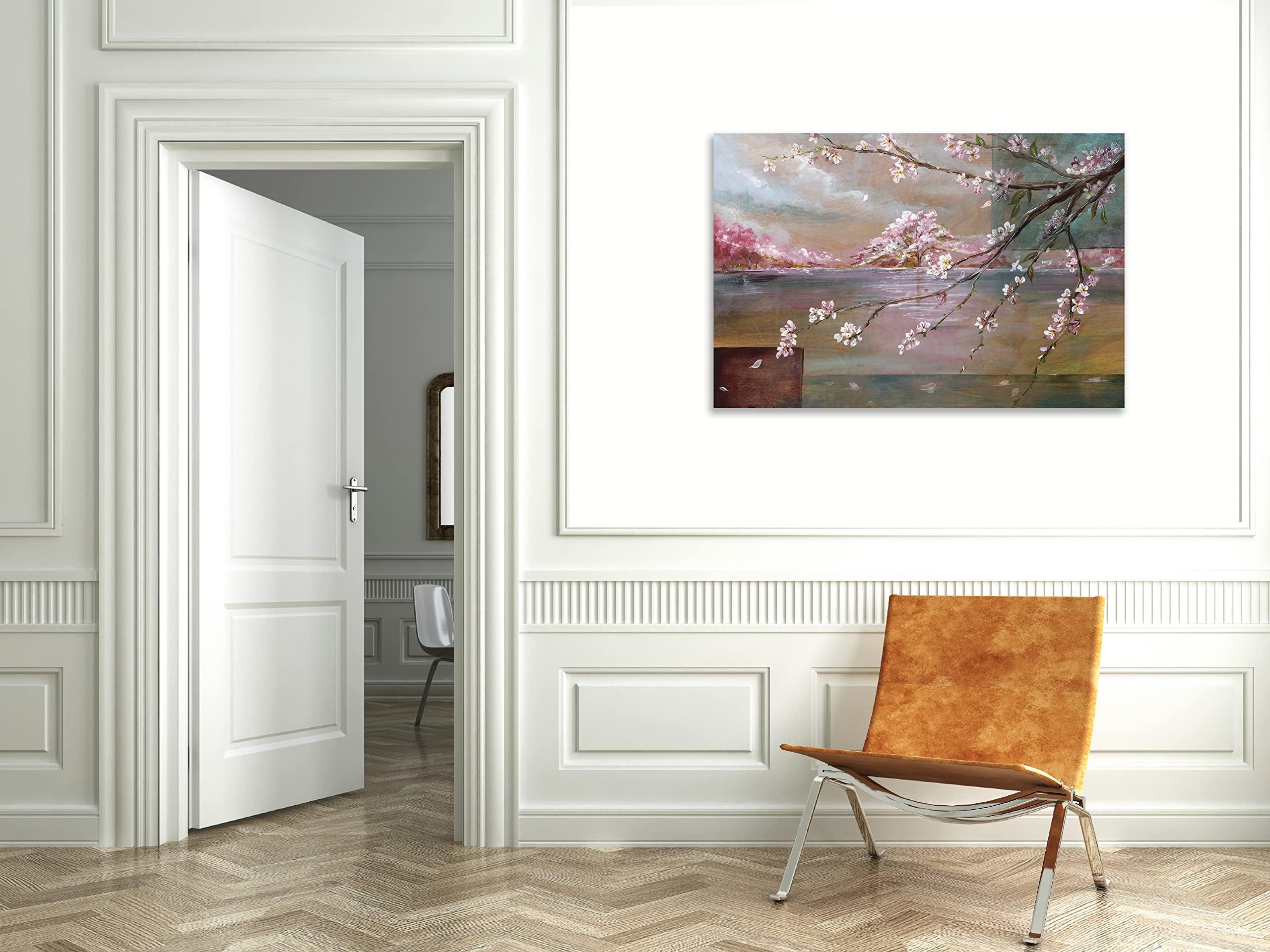 Jaxson Rea Jaxson Rea "Sakura Cherry Blossom Gallery Wrapped Canvas by Tre Sorelle Studios, 24" x 16"