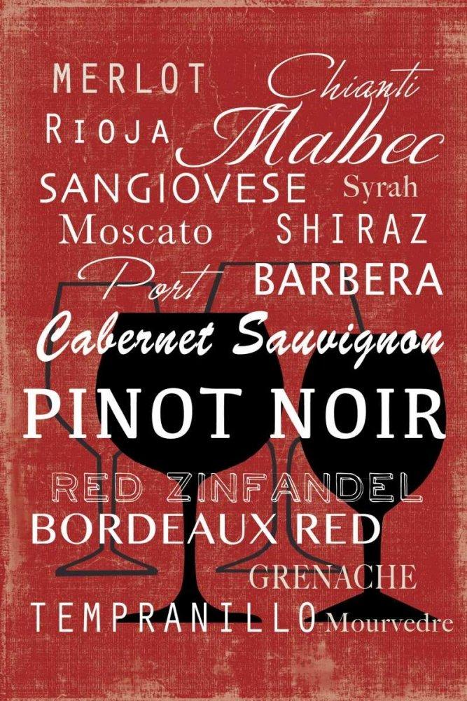 ArtExpert Red Wine Collection - Mini by Aimee Wilson - 16x24 Art Print Poster