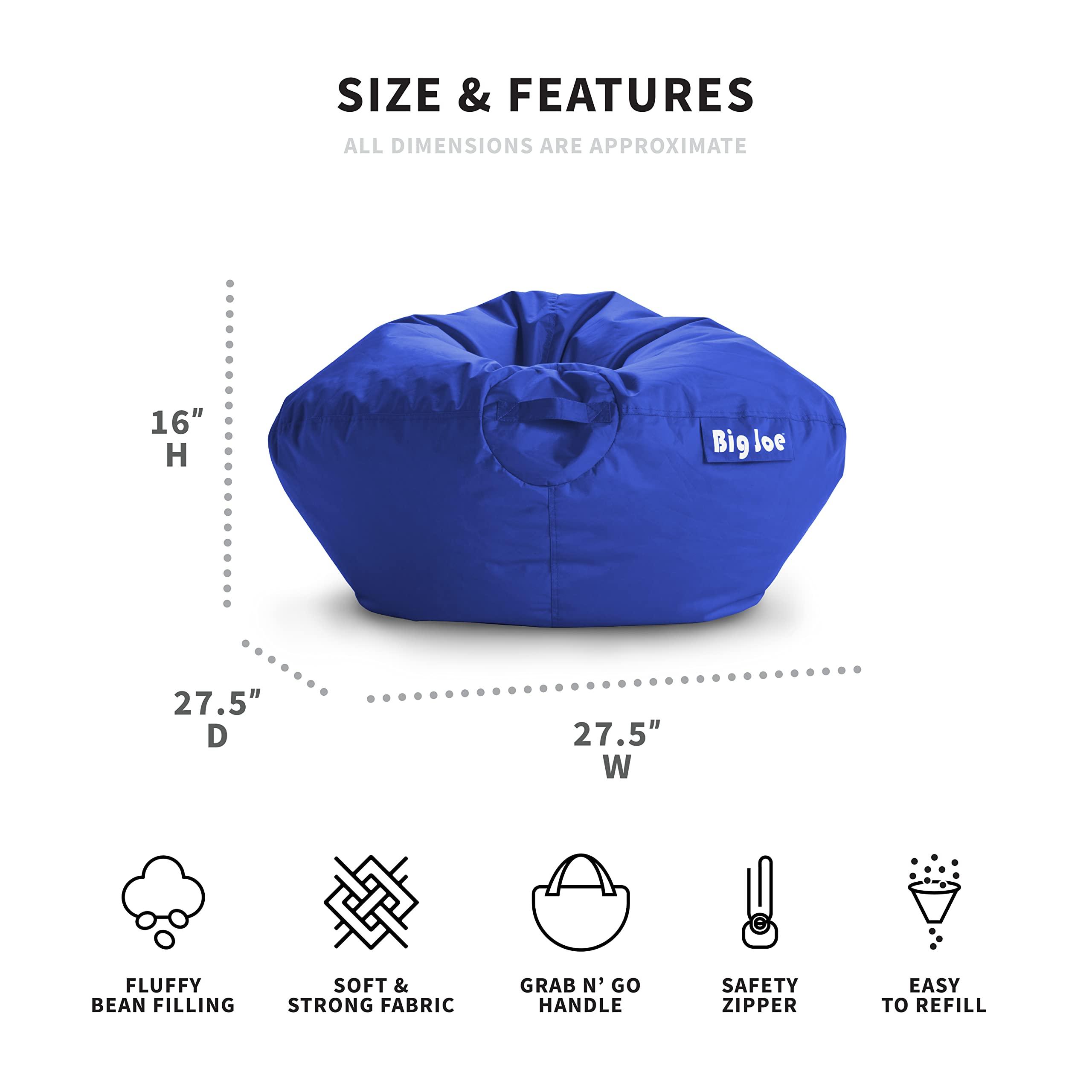 Big Joe Big Joe Bean Bag Chairs for Kids (Milano + Classic)