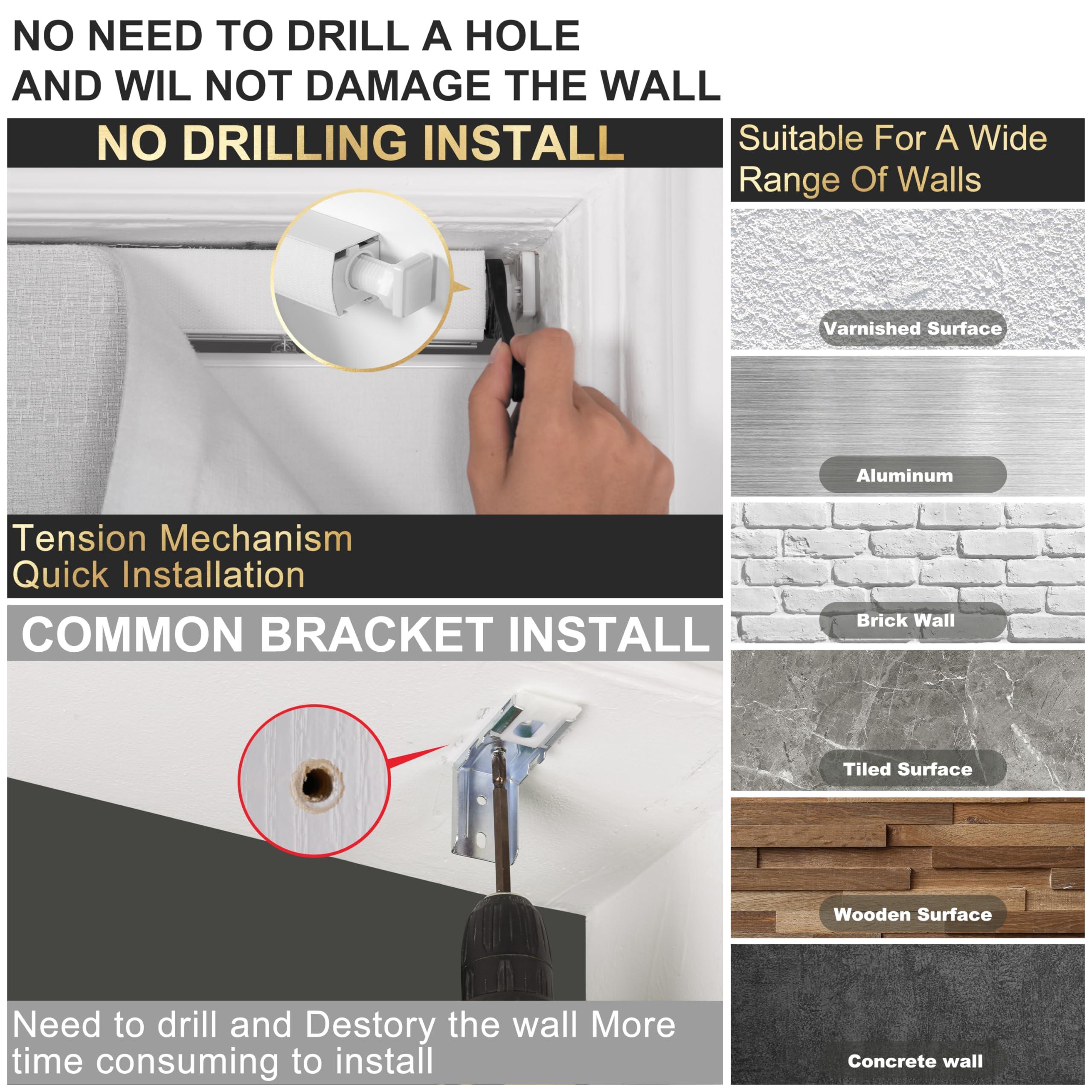 BERISSA BERISSA No Tool No Drill Blackout Roman Shades for Windows,Cordless Roman Blinds,Room Darkening Shades,Pull Down Window Shades for Home Office.Easy to Install.Light Green.37 W x 84" H