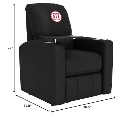 Dreamseat Dreamseat Stealth Plus Power Recliner with Atlanta Hawks Secondary Logo