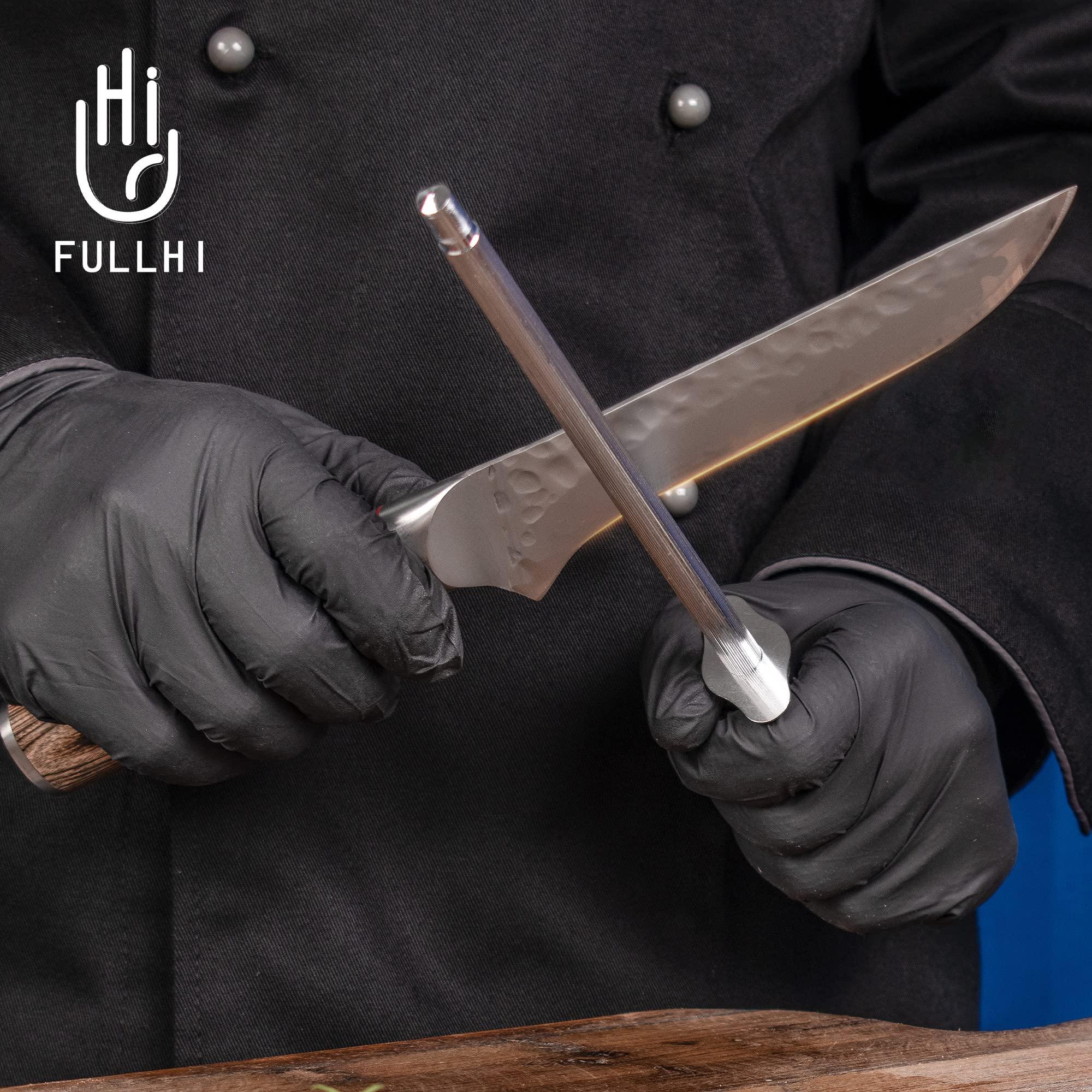 FULLHI FULLHI Knife Set 13pcs Japanese Knife Set, Premium Japan Stainless Steel Kitchen Knife Set with Knife roll package