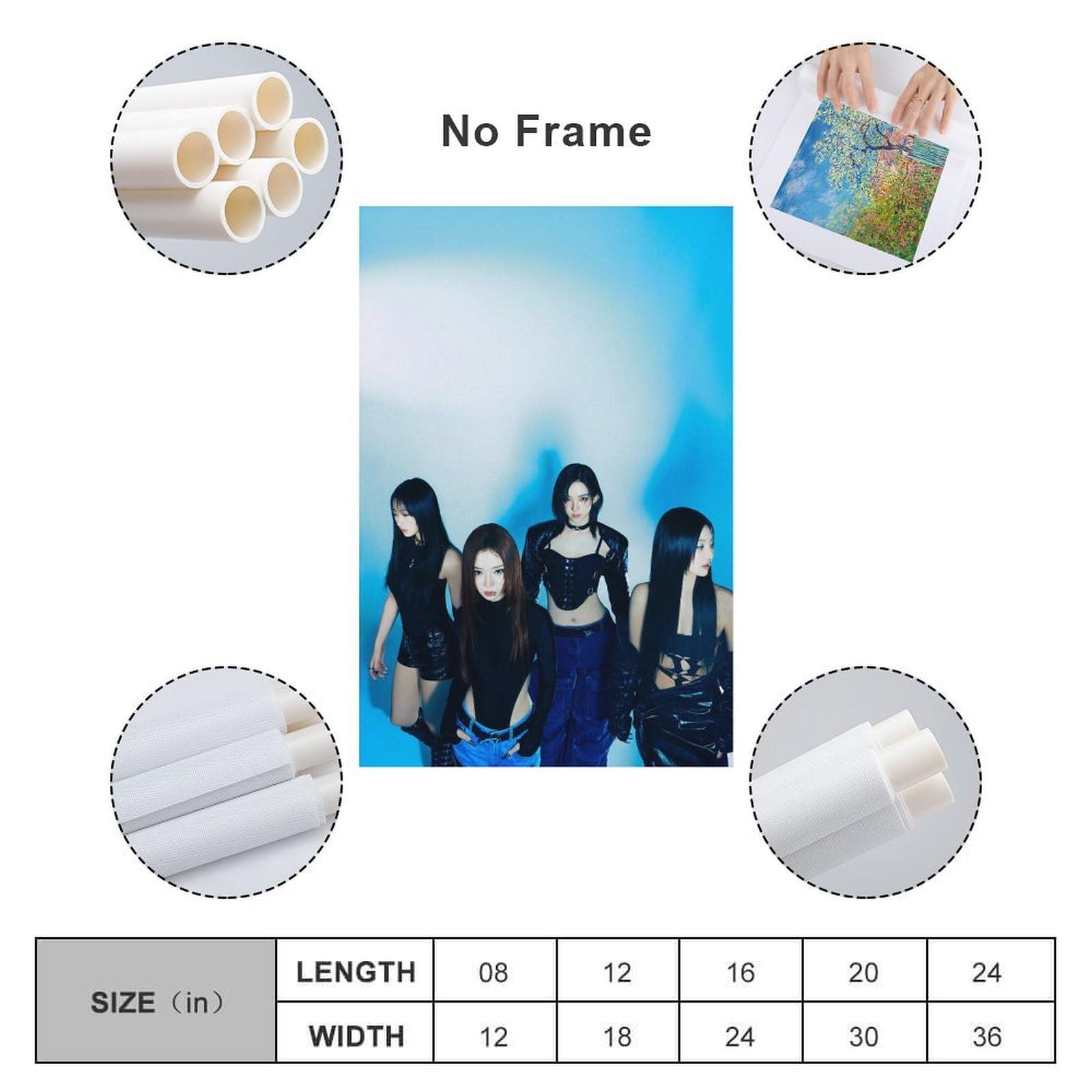 Generic Aespa Drama The Giant Music KPOP ARTIST Poster And Wall Art Picture Print Modern Family Bedroom Decor Posters 08x12inch(20x30cm)