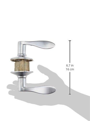 SCHLAGE SCHLAGE F10 ACC 626 Accent Passage Lever, Satin Chrome
