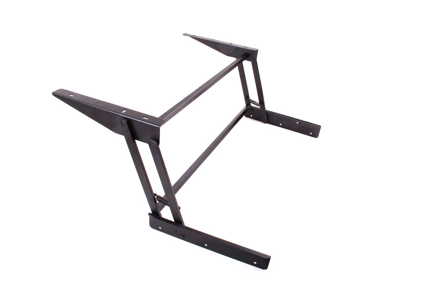 ECLV Lift up Top Large Coffee Table DIY Hardware Fitting Furniture Mechanism Hinge Spring,Black