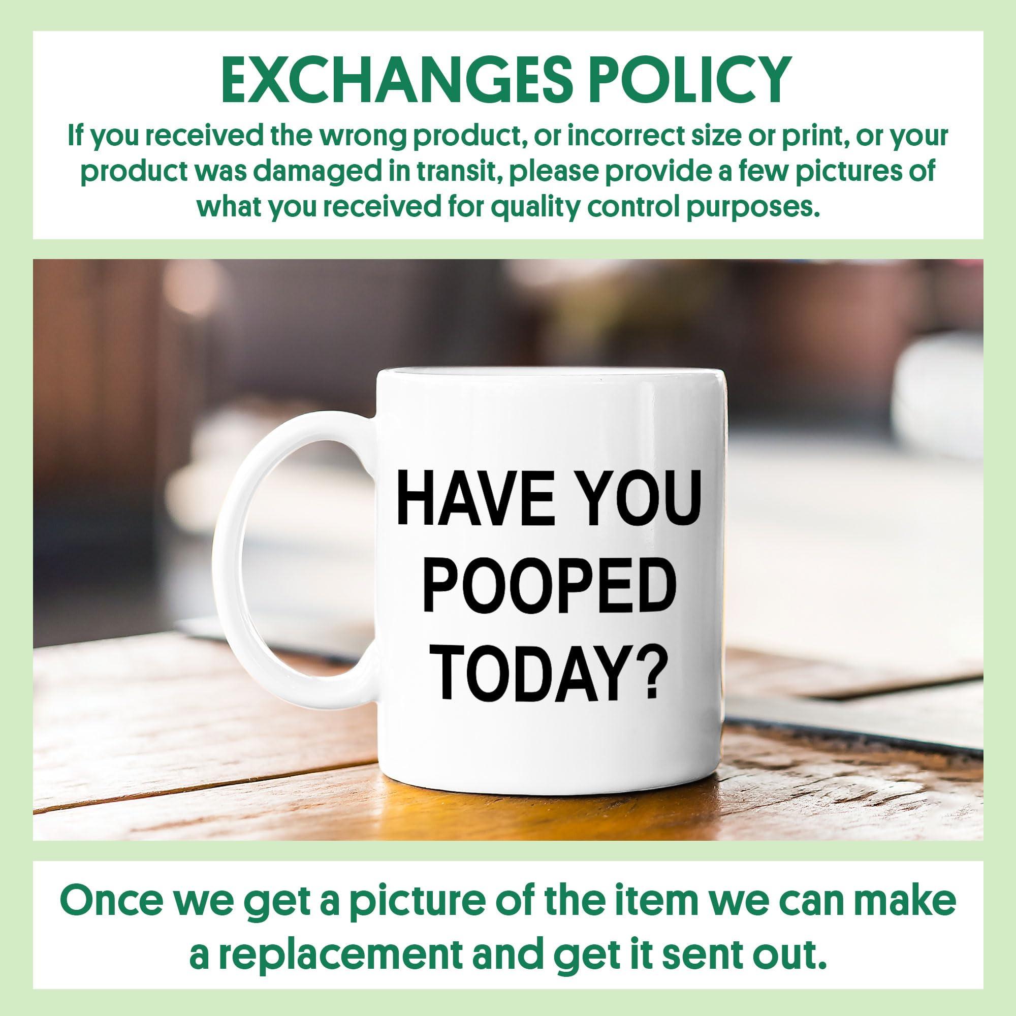 ALMOROSE ALMOROSE Sarcastic, Have You Pooped Today, Funny, Joke, Family Cup 11oz White Mug