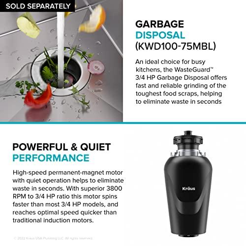 Kraus Kraus KHU100-32 Standart PRO 16 Gauge Undermount Single Bowl Stainless Steel Kitchen Sink, 32 Inch