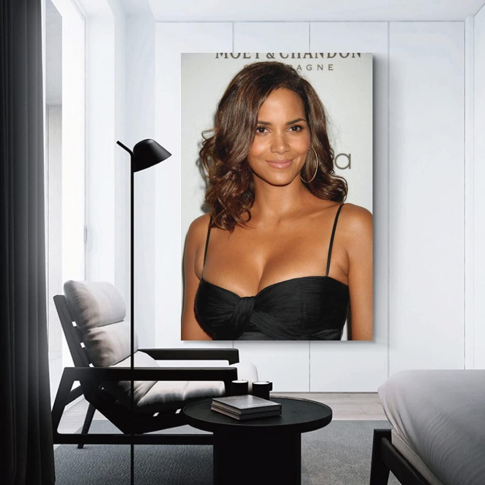 Generic Halle Berry Female Star Sexy Poster (50) Home Decor Poster Wall Art Hanging Picture Print Bedroom Decorative Painting Posters Room Aesthetic 24x36inch(60x90cm)