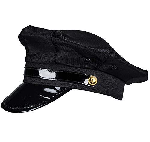 Funny Party Hats Funny Party Hats Chauffeur Hat - Limo Driver Hat - Police Hat - Costume Hats Black