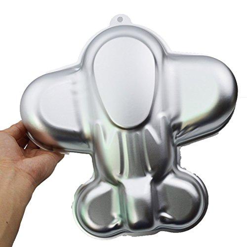 GXHUANG GXHUANG 11 Inch Plane Aluminum Alloy Cake Baking Mold Springform Pan (Airplane)