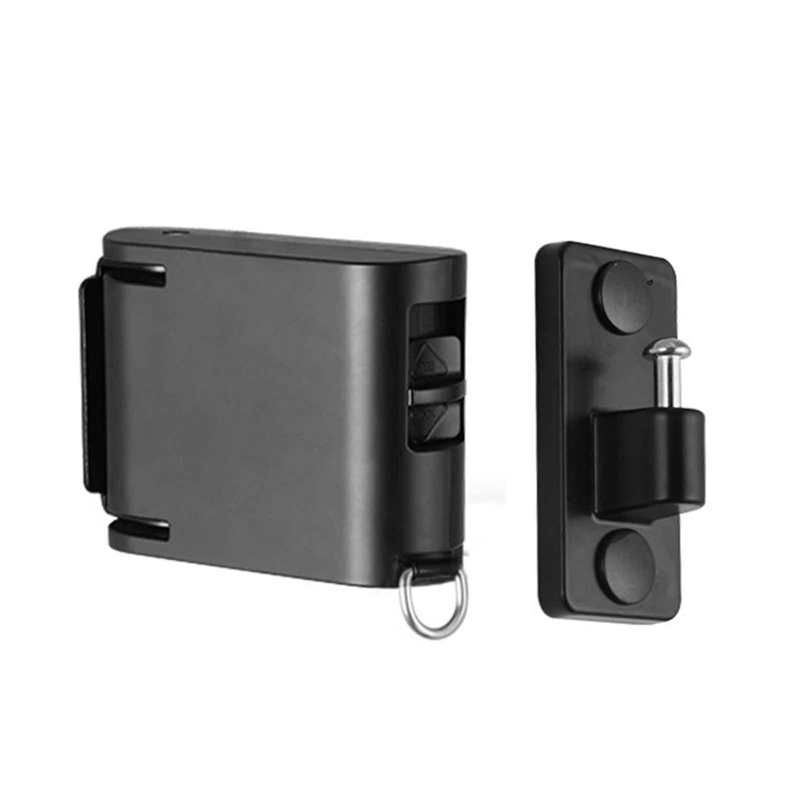 JUSHZ Retractable Washing Line Rope Clotheslines Clothesline Clothes Line for Outdoors Clothes Lines for Outside Rotary Heavy Duty Adjustable Windproof Anti-Slip Drying Quilt Indoor (4.2m,Black)