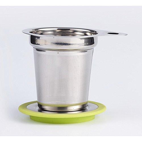 B. BRILLIANT Brilliant - Jasmine Tea Mug and Stainless Steel Infuser with lid and Handle