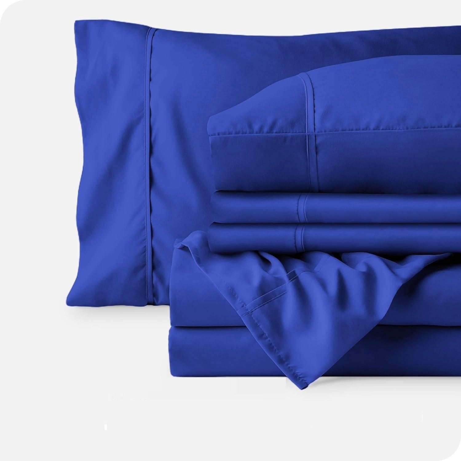 Hadi Bedding Company Hotel Quality 6 Piece Sheet Set King Size 1000 Thread Count Egyptian Cotton Sheets 14\'\' Deep Pocket Azure Luxury Collection Bedding Set