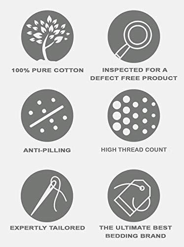 Elf Linen Elf Linen Luxurious 1500 Thread Count Italian Finish 100% Egyptian Cotton 4-Piece Bed Sheet Set, King, Peach Solid Pattern (Fits Mattress Up to 24-26\" Deep Pocket)