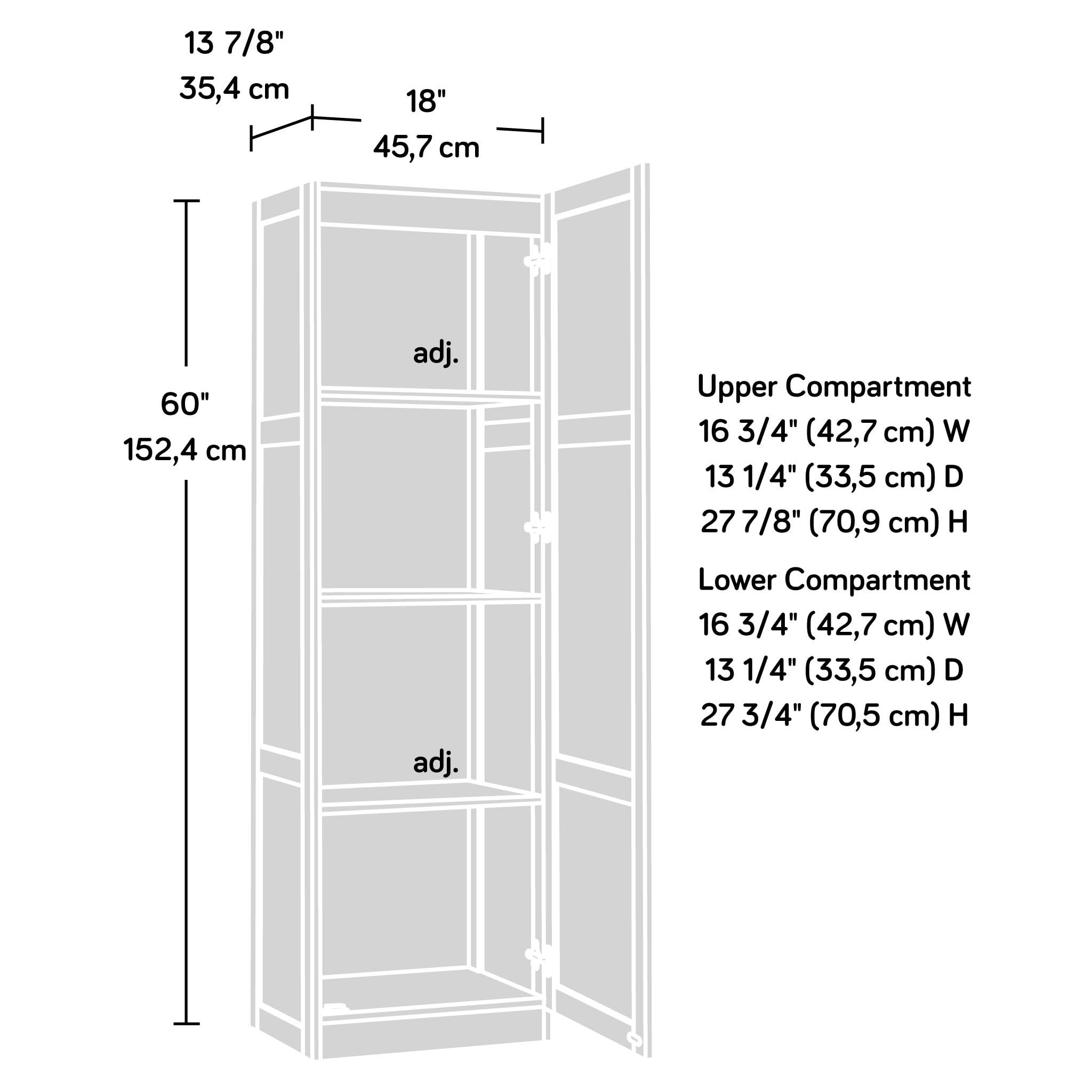 Sauder Sauder Miscellaneous Storage Cabinet/ Pantry cabinets, Highland Oak finish