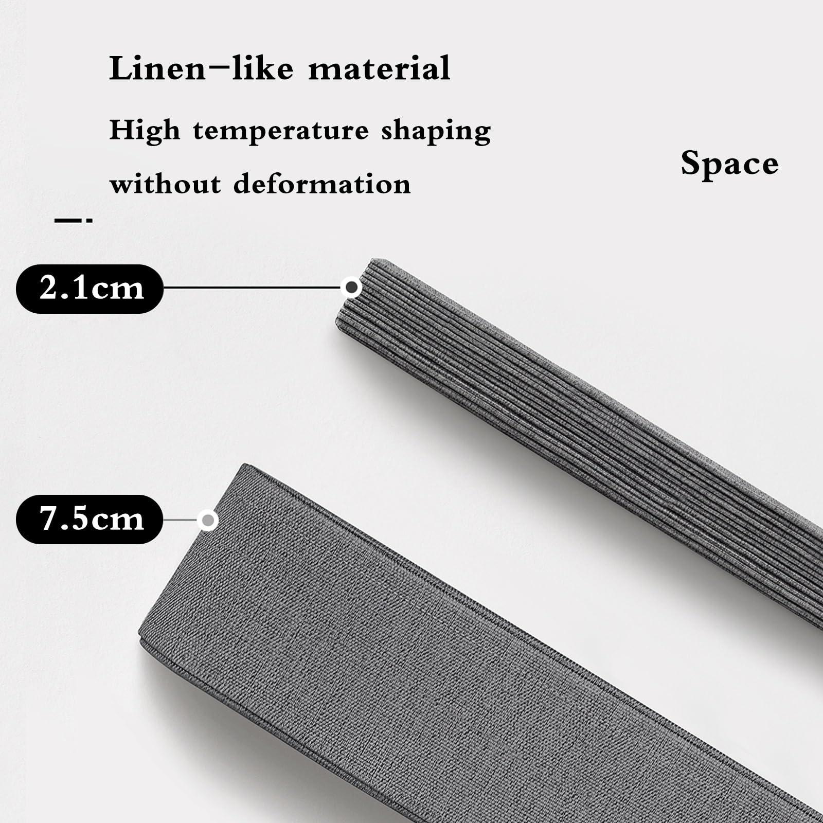 ELZEM Shower Curtain, Invisible Folding Shower Curtain, Bathroom Curtain Shower Set, Shower Curtain Set, Bathroom Shower Curtain with Retractable Rod and Water Barrier, Suitable for Bathroom, Etc. (Color :