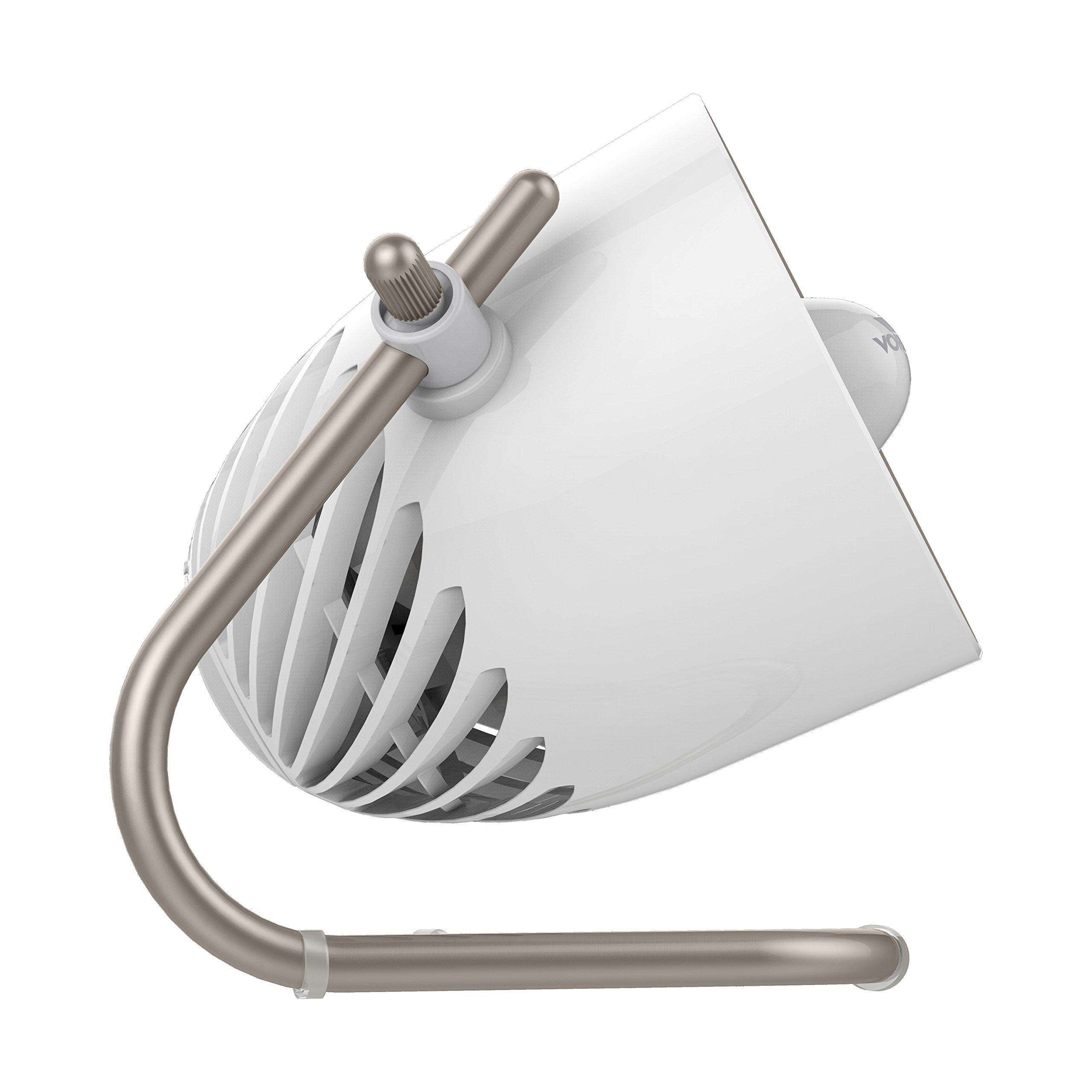 Vornado Vornado Pivot Personal Air Circulator Fan, 6-inch, Quiet Portable Travel Fan, 3 Speeds, Champagne
