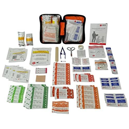 Ready America Ready America 72 Hour Deluxe Emergency Kit, 4-Person 3-Day Backpack, First Aid Kit, Survival Blanket, Power Station, Emergency Food, Portable Disaster Preparedness Go-Bag for Earthquake, Fire, Flood