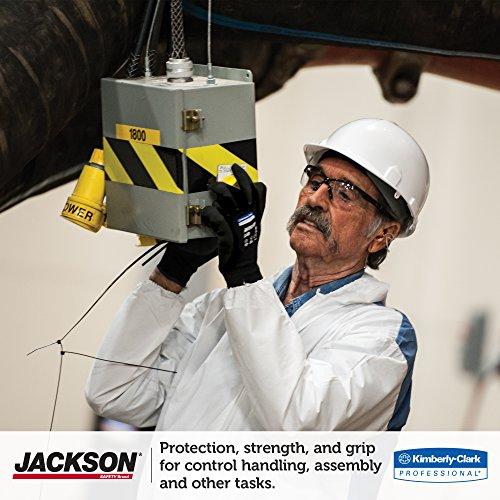 KLEENGUARD KLEENGUARD G40 Polyurethane Coated Gloves (13841), Size 11 (2XL), High Dexterity, Black, 12 Pairs/Bag, 5 Bags/Case, 60 Pairs