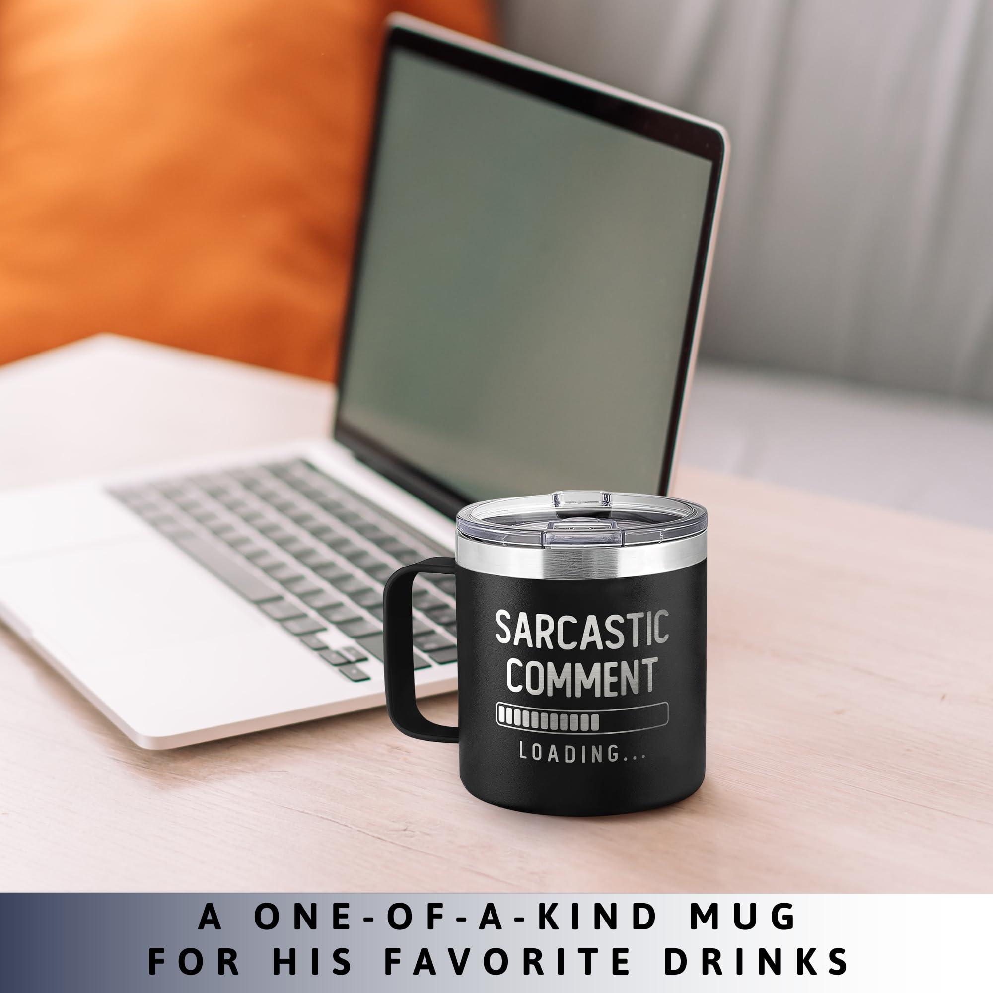 KATLADIZ KATLADIZ Funny Gifts for Men - Funny Mens Gifts for Grandpa, Dad, Husband, Him - 40th, 50th, 70th, 80th Birthday Gifts for Men - Mens Birthday Gift Ideas, Fathers Day Presents - 14 Oz Coffee Mug