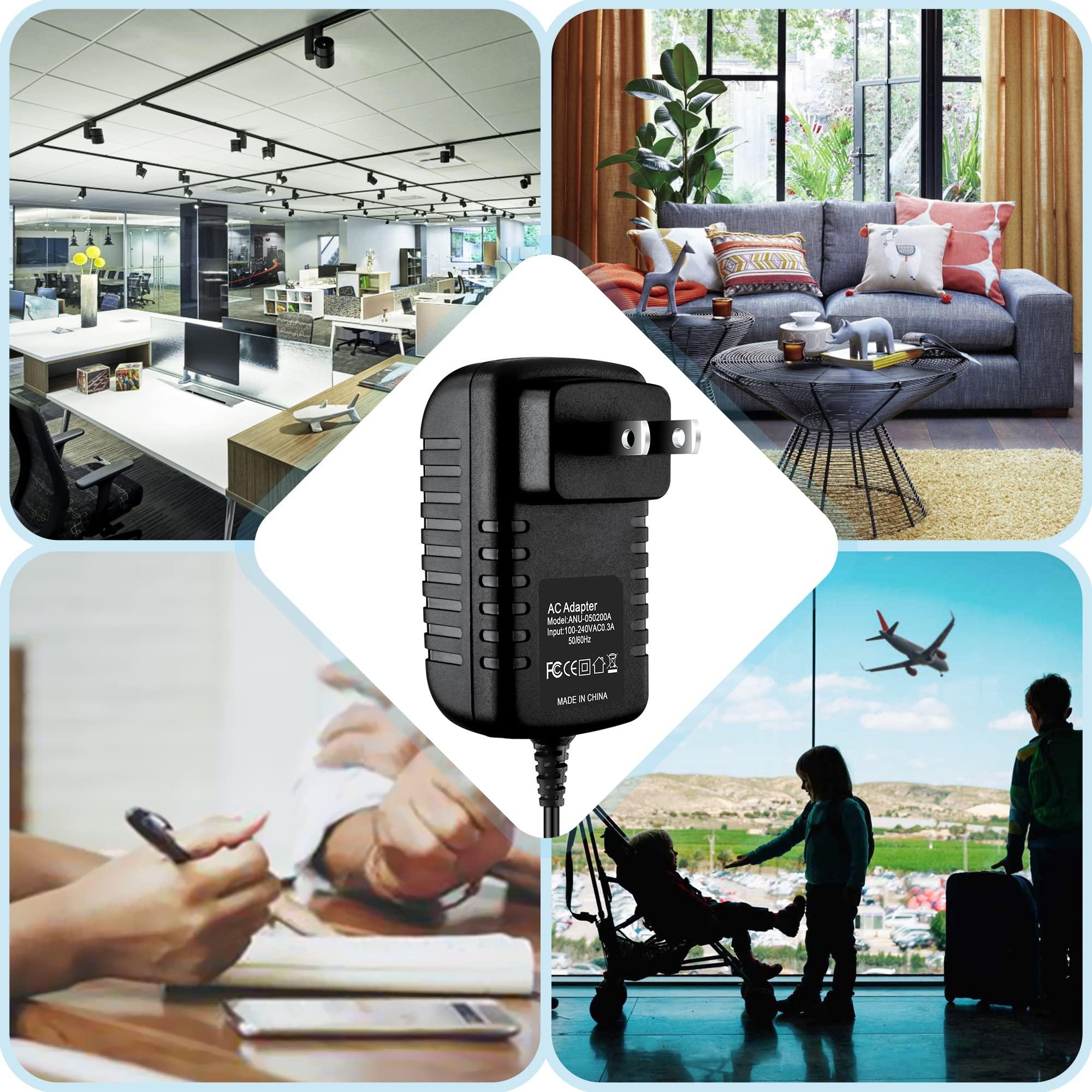 Jantoy Jantoy 9V AC/DC Adapter Compatible with Pyle Pure Clean PUCRC15 PUCRC15V2 PUCRC17 Automatic Self Navigated Smart Robot Vacuum Sweeper Cleaner PureClean 9VDC Power Supply Cord Battery Charger