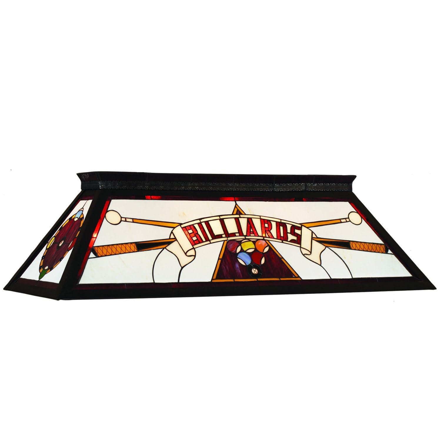 RAM Gameroom RAM Gameroom Products 44-Inch Billiard Table Light with KD Frame, Red, 44-Inch
