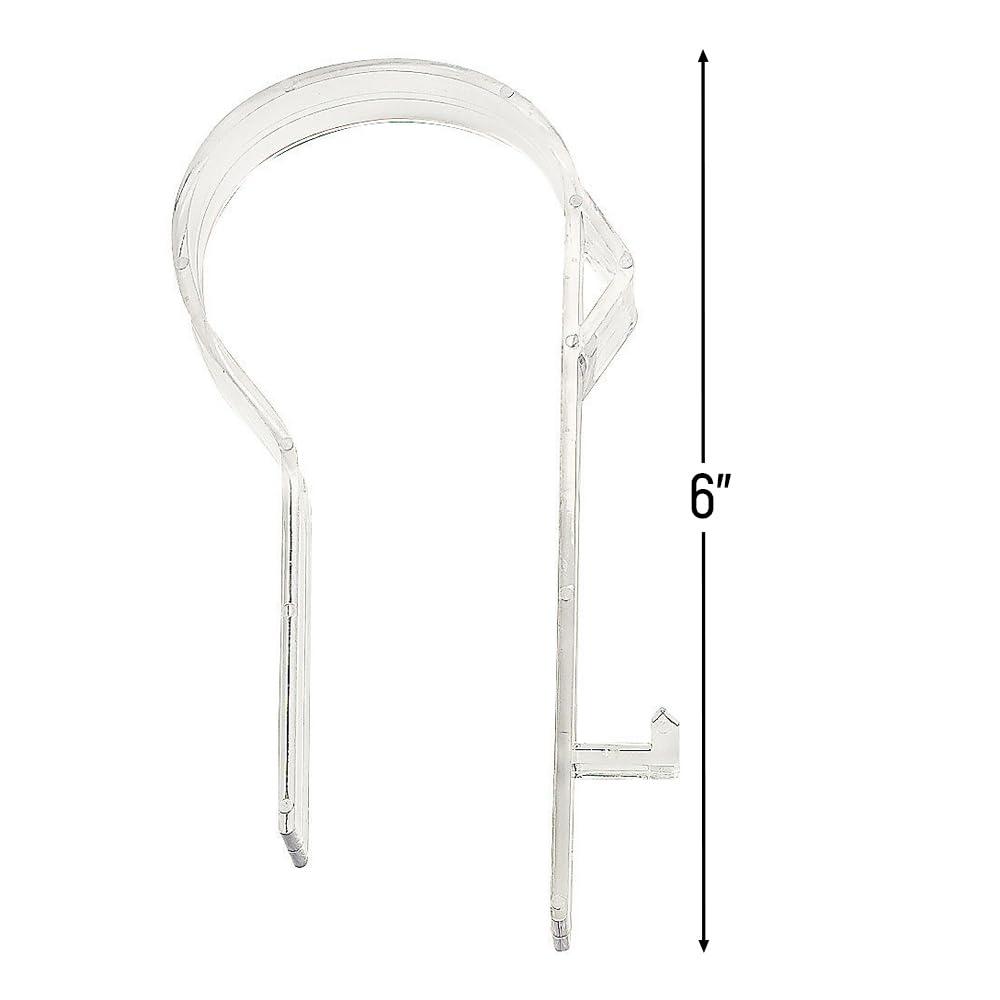 Fun Express Pew Clips for Wedding Bows - Bulk Set of 12 Clips and Bow Holders - Wedding Ceremony and Church Decor