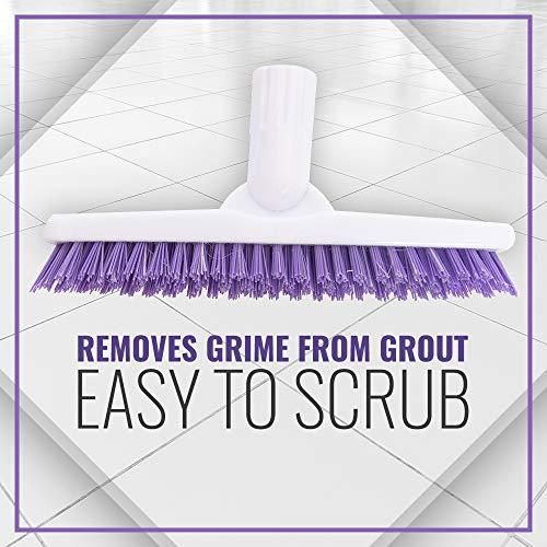Fuller Brush Fuller Brush Tile Grout E-Z Scrubber Complete - Lightweight Multipurpose Power Surface Scrubber & Cleaner Brush - Perfect for Cleaning Hard to Reach Areas
