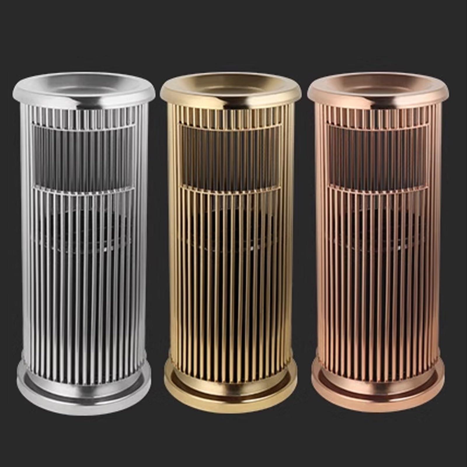 HASMI Outdoor Standing Ashtray Commercial Elevator Entrance Vertical Ashtray Trash Can Hotel Lobby KTV Ash Column Ashtray Ashtray Outdoor/Ash Tray (Color : C)