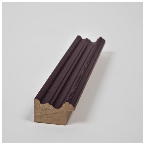 ArtToFrames ArtToFrames 6x13 inch Dark Cherry Stain Wood Picture Frame, 2WOM0066-81375-YCHY-6x13