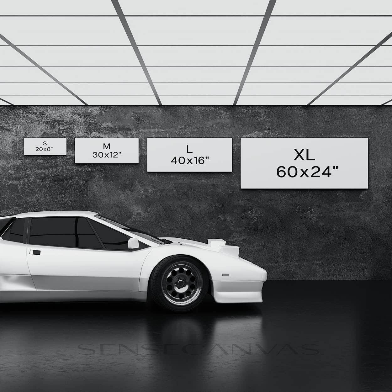 Sense Canvas Sense Canvas Penguin Odyssey 111 Canvas Art - Home Decor Wall Art Print Poster Painting Small 20x8 / 0.75\"