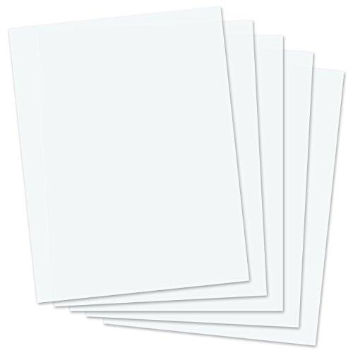 SmartSolve SmartSolve - IT117138 3pt Water-Soluble Paper, 8.5" x 11", White (Pack of 25)