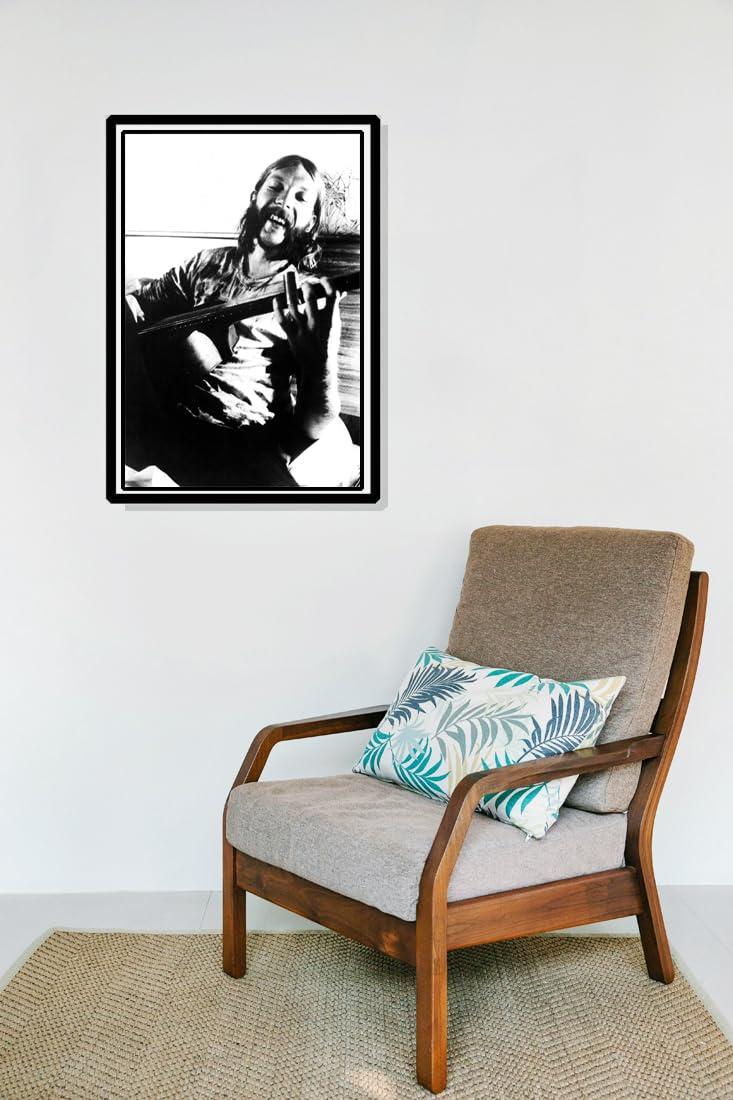 Artist Unknown Duane Allman Poster, the Allman Brothers, Playing the Guitar, Art Print