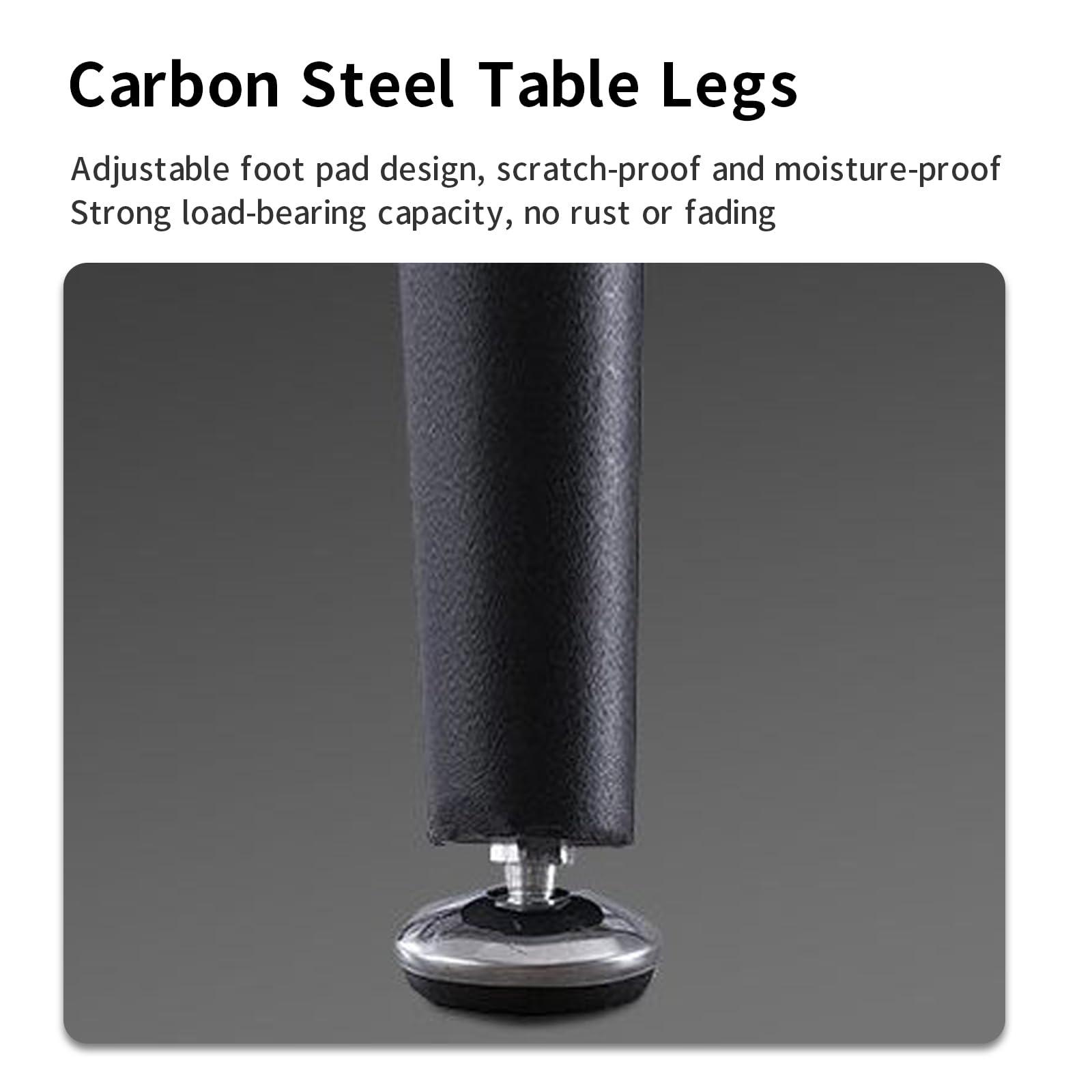 SAHUL Round dining table set, 5-piece dining table set, 1 table and 4 chairs, round dining table and dining chairs, suitable for home, kitchen, restaurant and office furniture 80x75cm/W31.5xH29.5in #14