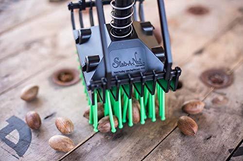 Bag-A-Nut Stab-A-Nut Pecan Harvester Also Picks up Large Acorns, Hazelnuts/Filberts, and Almonds Nut Picker Upper