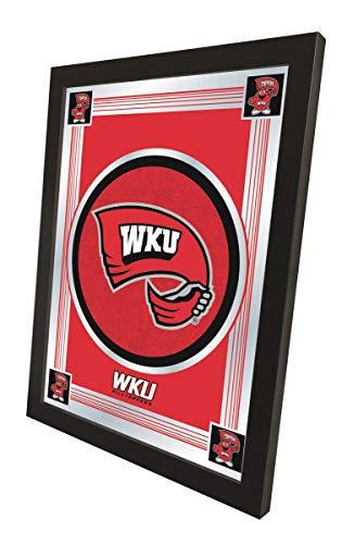 Holland Bar Stool Co. Holland Bar Stool Company Western Kentucky Logo Mirror Art, 17 X 22-Inch, Black