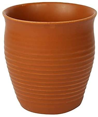ADHAATA ADHAATA Ceramic Kulhar Kulhad Cups Traditional Indian Tea Chai Coffee Cup 6 OZ (Set of 6pc)