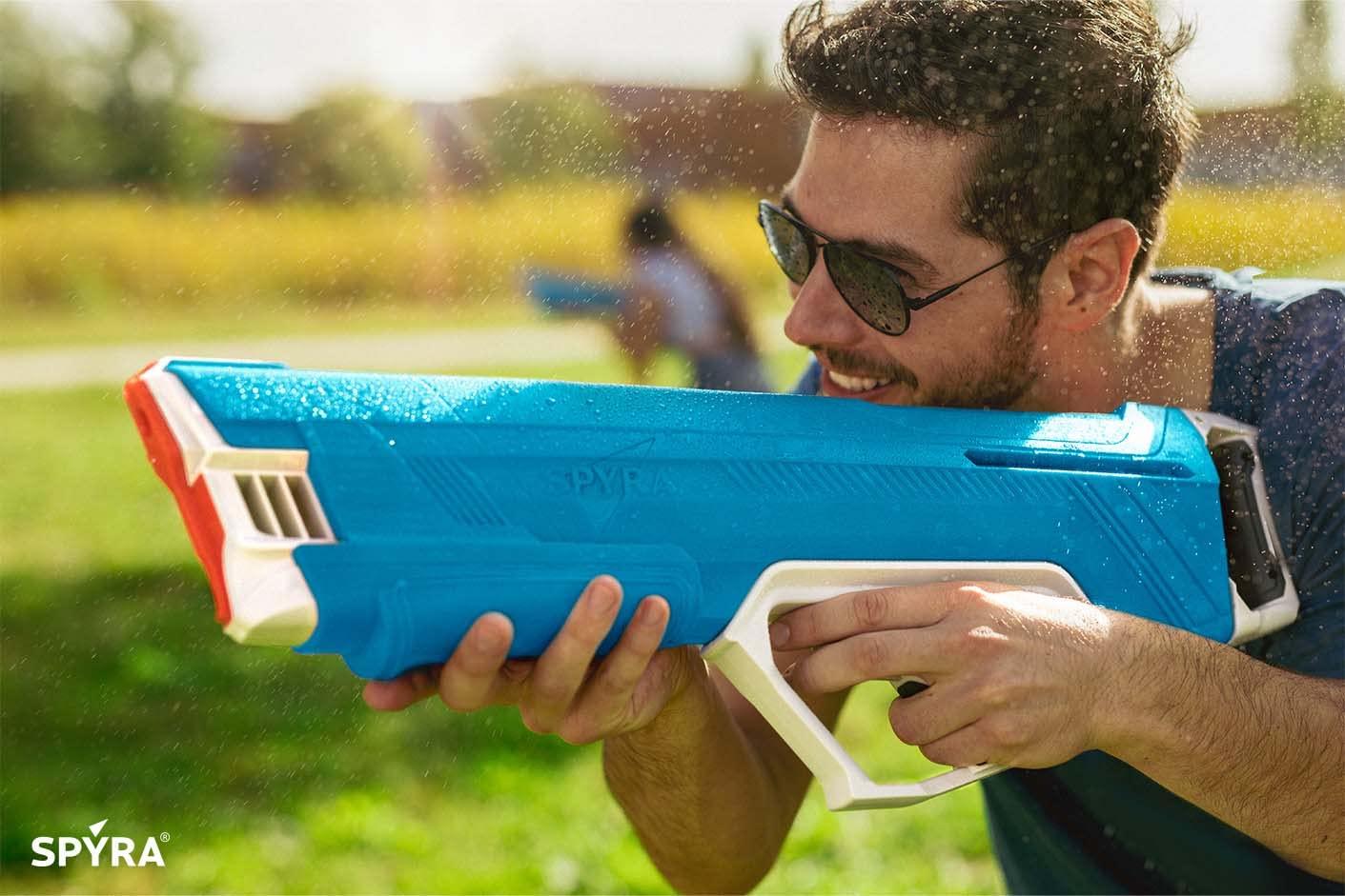 SPYRA SPYRA SpyraTwo WaterBlaster Blue Automated & Precise High-End Premium Electric Water Gun