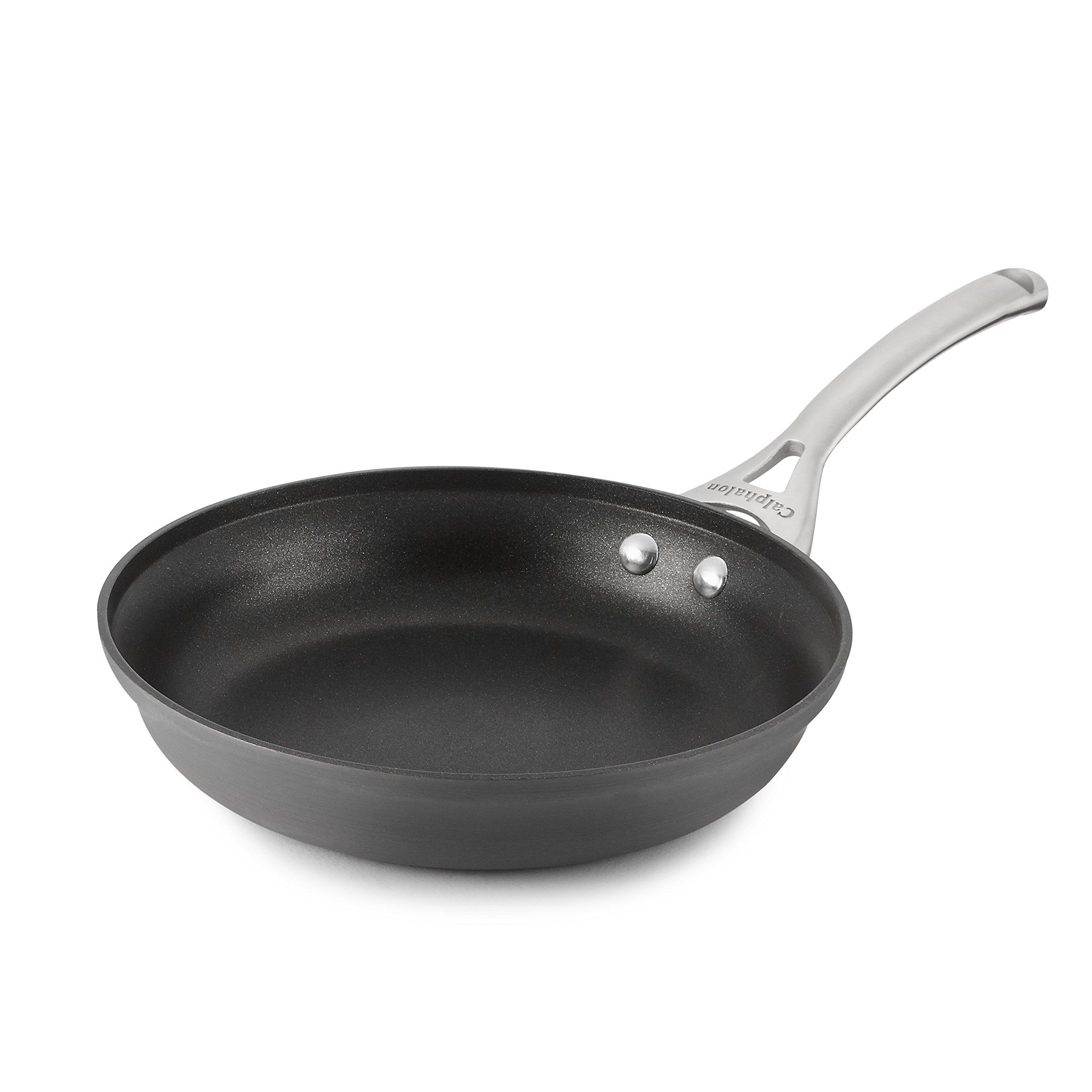Calphalon Calphalon Contemporary Hard-Anodized Aluminum Nonstick Cookware, Omelette Pan, 10-inch, Black