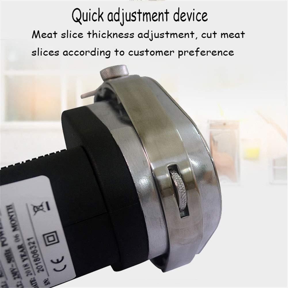 HJWL Meat Slicer Machine, Portable Electric Kebab Slicer Professional Electric Kebab Knife Electric Shawarma Knife for Commercial Use Doner Kebab Slicer