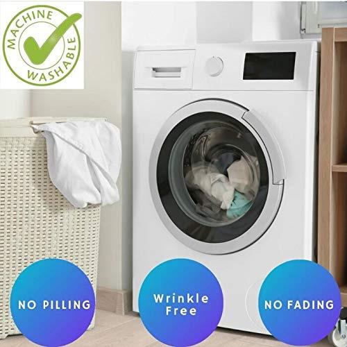 Cottington Lane California King Size Sheet Set-100% Egyptian Cotton Bed Sheets-400 TC Cotton Sheets-4 Piece Sheet Set Fits Mattress Upto 16 Inch Deep Pocket Fitted Sheet-72 x 84 Size Sheets for White Solid Bed