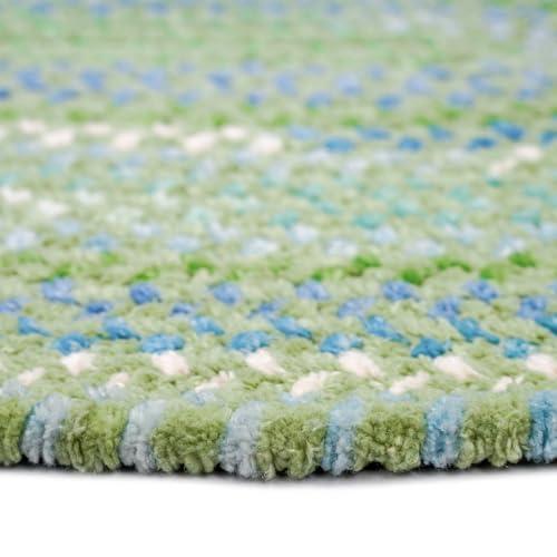 Capel Capel Waterway Green 0' 36" Round Braided Rug