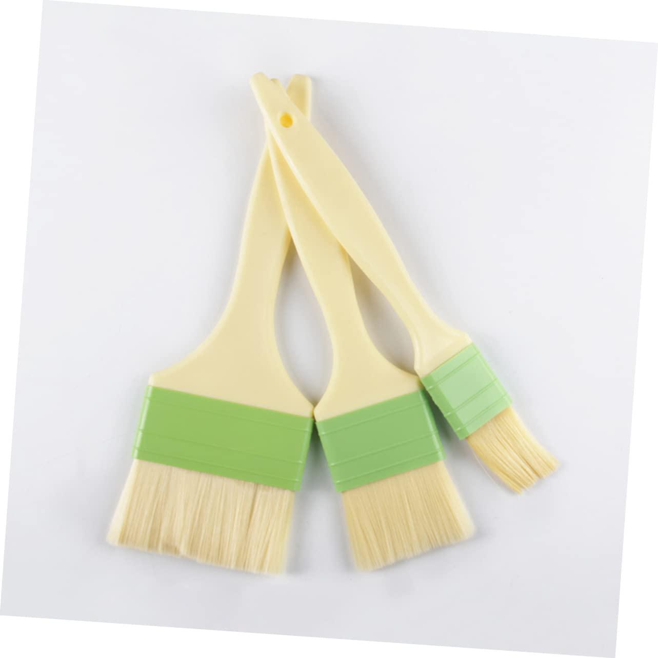 OKUMEYR OKUMEYR 3-Pc Set Dish Bbq Brush Basting Brush Plastic Basting Oil Brush Safe Baking Spatula