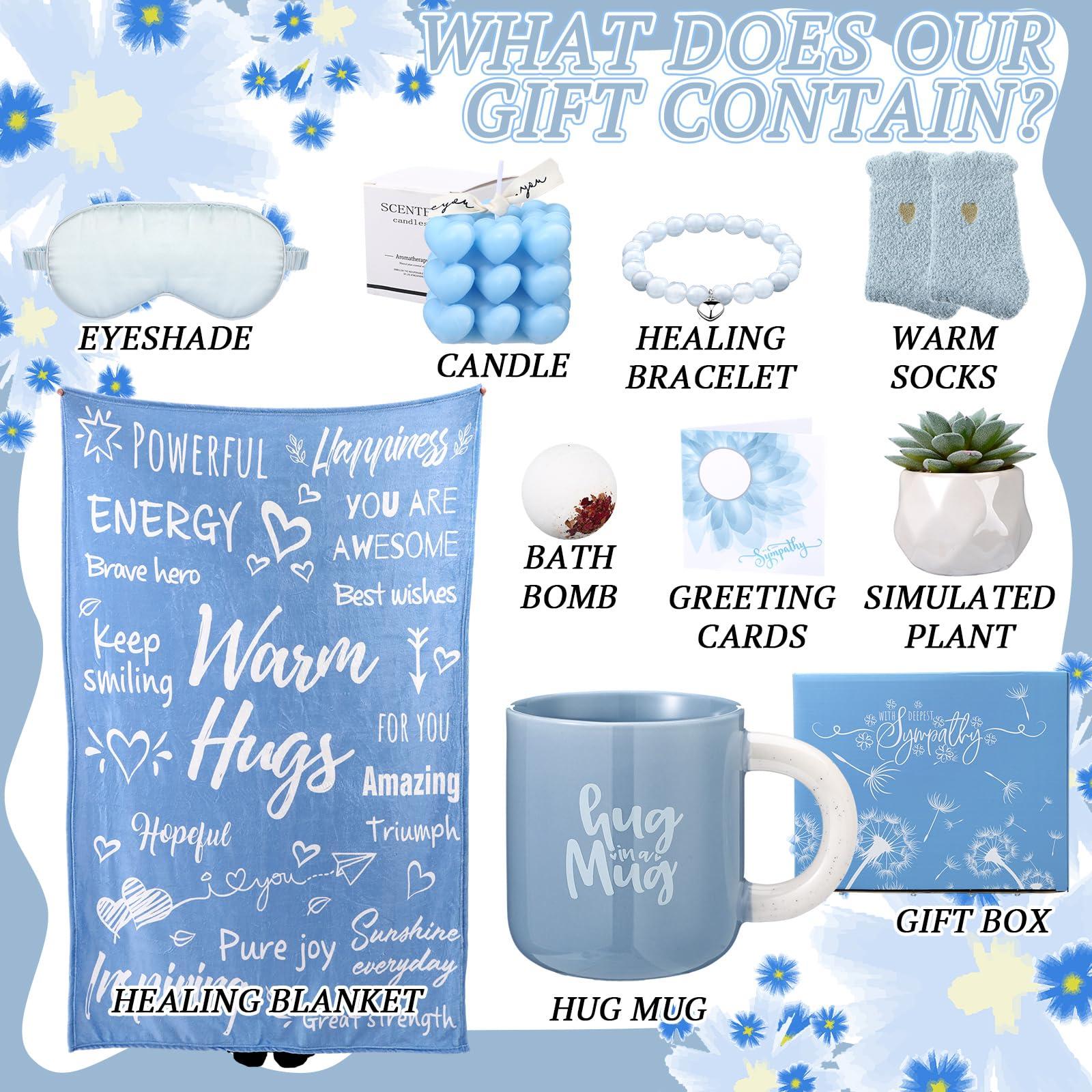 Feekoon Feekoon Sympathy Gift Baskets Bereavement Gift Basket for Loss Care Package Condolences Grief Idea Sorry for Your Loss Sympathy for Loved One Father Mom Grief for Women