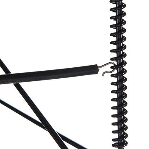 Carlisle Paddles San Jamar Wireworks Cup and Lid Dispenser Fits 8 - 44 Oz. Cups, 3 Tiers with Suction Cup Feet for Restaurants, Fast Food, And Kitchens, Plastic, 8.25 X 20.5 X 22.5 Inches, Black